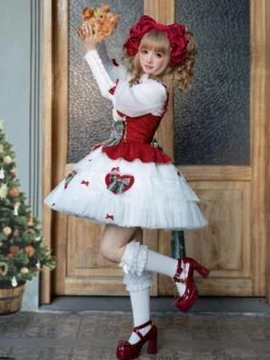 Sweet Lolita Ballet Dress Polyester Sleeveless Sweet Lolita Dress -AYA Cosplay Shop 202401251734152533272