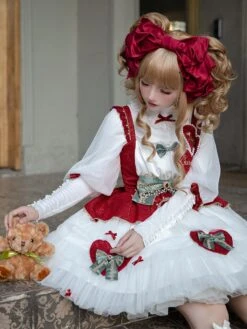 Sweet Lolita Ballet Dress Polyester Sleeveless Sweet Lolita Dress -AYA Cosplay Shop 202401251734178629978
