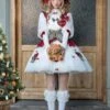 Sweet Lolita Ballet Dress Polyester Sleeveless Sweet Lolita Dress -AYA Cosplay Shop 202401251734185909413