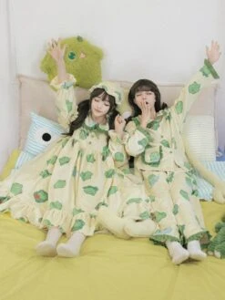 Sweet Lolita Dress Long Sleeves Ruffles Lolita Dress -AYA Cosplay Shop 202401251737182097170