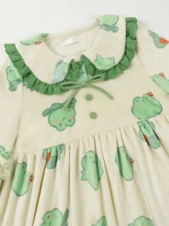 Sweet Lolita Dress Long Sleeves Ruffles Lolita Dress -AYA Cosplay Shop 202401251737218917163