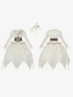 Sweet Lolita Dress Polyester Long Sleeves Dress Sweet Lolita Dress -AYA Cosplay Shop 202403311731595836677