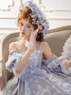 Sweet Lolita Graduation Dress Sleeveless Lolita Dress -AYA Cosplay Shop 202405151953409879836