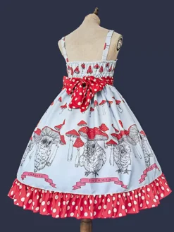 Sweet Lolita Dress Polyester Bows Bowknot Sweet Lolita Dress -AYA Cosplay Shop 202406121410139525827