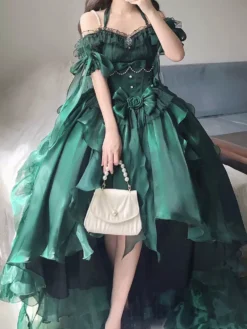 Sweet Lolita Dress Short Sleeves Lolita Dress -AYA Cosplay Shop 20240621162750050990