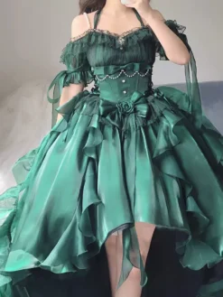 Sweet Lolita Dress Short Sleeves Lolita Dress -AYA Cosplay Shop 202406211627507554364