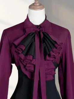 Gothic Lolita OP Dress Black Purple Ruffles Lolita One Piece Dresses -AYA Cosplay Shop 2205f2de edbb 497d 8f90 a8538ae26af6