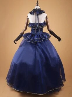 Dark Navy Retro Costume Vintage Ruffle Beaded Ball Gown Dress Costume -AYA Cosplay Shop 2fcf4809 7839 433a bb95 d4ff1fff9ade