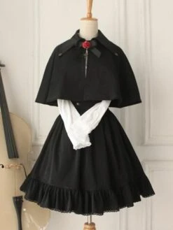 Gothic Lolita Dress Military Lolita Cross Regression Victorian Vintage SK Lolita Skirt -AYA Cosplay Shop 363a2b35 192f 4e54 8134 699544b524cd