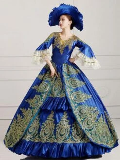 Prom Dress Victorian Dress Costume Green Baroque Masquerade Ball Gowns Royal Victoria Era Clothing Retro Costume Carnival -AYA Cosplay Shop 38018642 15ab 4c06 b021 4b67c7adb618