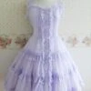 Lolitashow Sweet Buttons Polyester Lolita Dress