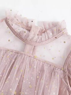 Kids Dress Ruffles Sleeveless Glitter Summer Pink Flower Girl Dress -AYA Cosplay Shop 4999af6d 199b 473b 9cb1 ccc9321011ea
