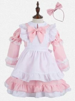 Parent-child Black Lolita OP Dress Lace Lolita One Piece Dresses -AYA Cosplay Shop 518574af 5549 4112 9c57 7fd760211385