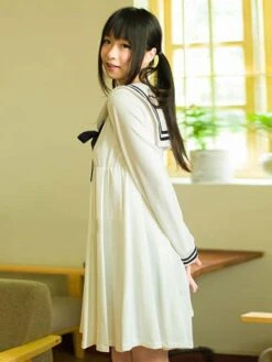 Lolita Sailor One Peice Dress Long Sleeve Spring Summer Dress -AYA Cosplay Shop 559d5544 0a97 40d5 91ce e341c9a55990