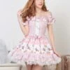 Classic Lolita OP Dress Printed Pink Lace Bows Lolita One Piece Dresses -AYA Cosplay Shop 5d2d1401 36f5 442e 9aa8 607ab9430d90