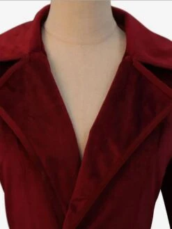 Red Retro Costumes Polyester Overcoat Women's Retro Top Marie Antoinette Costume Party Prom Dress -AYA Cosplay Shop 6830d938 bb63 4912 b49f cc860e72435b