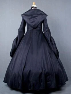 Salem Witch Costume Victorian Poplin Long Sleeves Witch Dress Costume Halloween -AYA Cosplay Shop 6c270c8c 6289 40ca acea 779da61cf62a