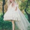 Lolita Wedding Dress OP White Chiffon Ruffle Lolita One Piece Dress -AYA Cosplay Shop 73da3990 64fa 4912 886f 945c1fd8ddef