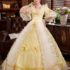 Prom Dress Victorian Dress Costume White Rococo Lace Long Flared Sleeves Tunic Ball Gown Retro Costumes With Bows Halloween -AYA Cosplay Shop 74cc9314 a759 4bf3 90c5 5101015ff4bf