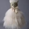 Thin Straps Gold Sequin Champagne Tulle Ruffle Flower Girl Dress -AYA Cosplay Shop 7ab3ccb2 e3da 435d b4b8 d90e2623a602