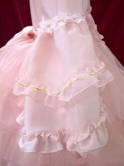 Sweet Lolita Dress OP Pink Bow Hime Sleeve Ball Gown Lolita One Piece Dress  -AYA Cosplay Shop 82c63877 cc49 4b71 808e fda18909a325