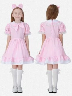 Parent-child Black Lolita OP Dress Lace Lolita One Piece Dresses -AYA Cosplay Shop 8a8d50ce 29f6 4538 89f7 b839fb37e23b