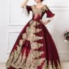 Prom Dress Victorian Dress Rococo Ruffles Bell Print Ball Gown Half Sleeves Burgundy Retro Dress Halloween -AYA Cosplay Shop 90be9c41 64bc 49ab a6ef 83ae2930cc03