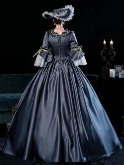 Prom Dress Black Gold Retro Costumes Dress For Women Marie Antoinette Costume Euro Style Party Prom Dress -AYA Cosplay Shop 93ee8a29 c2cc 4aa1 a769 b31e9bd6a433