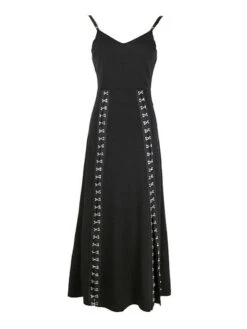 Gothic OP Dress Polyester Metallic Pattern Long One Piece Dress -AYA Cosplay Shop 9b74313d a271 49e7 bda9 cb4d48da05cd