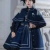 Military Style Lolita JSK Dress 3-Pieces Set Navy Sleeveless Academy Lolita Jumper Skirts -AYA Cosplay Shop 9f6cd91d edfd 4920 b2e8 54dd8b8c78e1