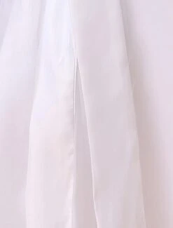 Sweet Ivory Satin Flower Girl Dress -AYA Cosplay Shop Sweet Ivory Satin Flower Girl Dress 96138 13