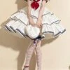 Sweet Lolita Dress Polyester Short Sleeves Dress Navy Style Lolita Dress -AYA Cosplay Shop a8004225 c6bf 445a a9c6 bb11a7dac252