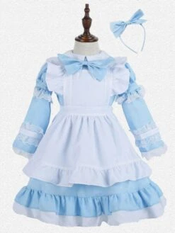 Parent-child Black Lolita OP Dress Lace Lolita One Piece Dresses -AYA Cosplay Shop a8ec7a7c 2330 4f09 a2f8 caeb3305be45