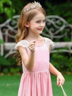 Flower Girl Dresses Cotton Ruffles Tiered Kids Social Party Dress -AYA Cosplay Shop ac949c56 ae5c 4b33 b47b 687375141a1d
