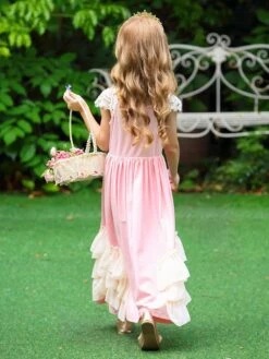 Flower Girl Dresses Cotton Ruffles Tiered Kids Social Party Dress -AYA Cosplay Shop ad44a532 e2ea 4239 87a6 ed55f2a784d6