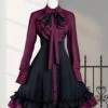 Gothic Lolita OP Dress Black Purple Ruffles Lolita One Piece Dresses -AYA Cosplay Shop b8a5f7f8 98bf 44ec 9bcf e19ff25ec3ff