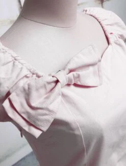 Lolitashow Classic Cotton Short Sleeves Ruffle Lolita Dress -AYA Cosplay Shop bb6c0e99 d220 4924 82c2 78eb68d2fee7