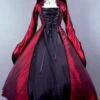 Salem Witch Costume Victorian Poplin Long Sleeves Witch Dress Costume Halloween -AYA Cosplay Shop c313cd41 11e7 4f55 9403 7855e582a287