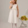 Ivory Jewel Neck Flower Tulle Cute Flower Girl Dress -AYA Cosplay Shop c7135ae0 7dbf 4505 a206 bcbdd8af8b9c