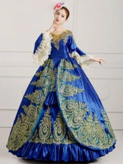 Prom Dress Victorian Dress Costume Green Baroque Masquerade Ball Gowns Royal Victoria Era Clothing Retro Costume Carnival -AYA Cosplay Shop caff62d4 dada 4c9b 9f35 39257849f5d1