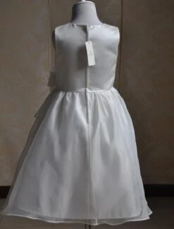 Ivory Flower Girl Dress Sash Bows Ruffles Dress -AYA Cosplay Shop daf6545f f255 4407 bb02 4f66af2702f1