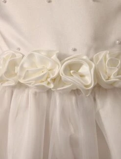 Ivory Jewel Neck Flower Tulle Cute Flower Girl Dress -AYA Cosplay Shop eefd76a3 2471 40c5 8fc8 05cdf4ccf51f