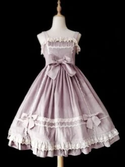 Sweet Lolita JSK Dress Fairytale Infanta Sleeveless Lace Burgundy Lolita Jumper Skirts -AYA Cosplay Shop f21e146c c3fc 41c6 9e24 d1df8126ce48