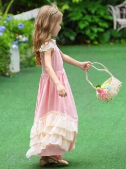 Flower Girl Dresses Cotton Ruffles Tiered Kids Social Party Dress -AYA Cosplay Shop f8196257 0ee5 414e 8173 cf7dfcbae221