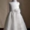 Ivory Flower Girl Dress Sash Bows Ruffles Dress -AYA Cosplay Shop fd8cedef 9f2b 4c40 93d0 24323c90e731